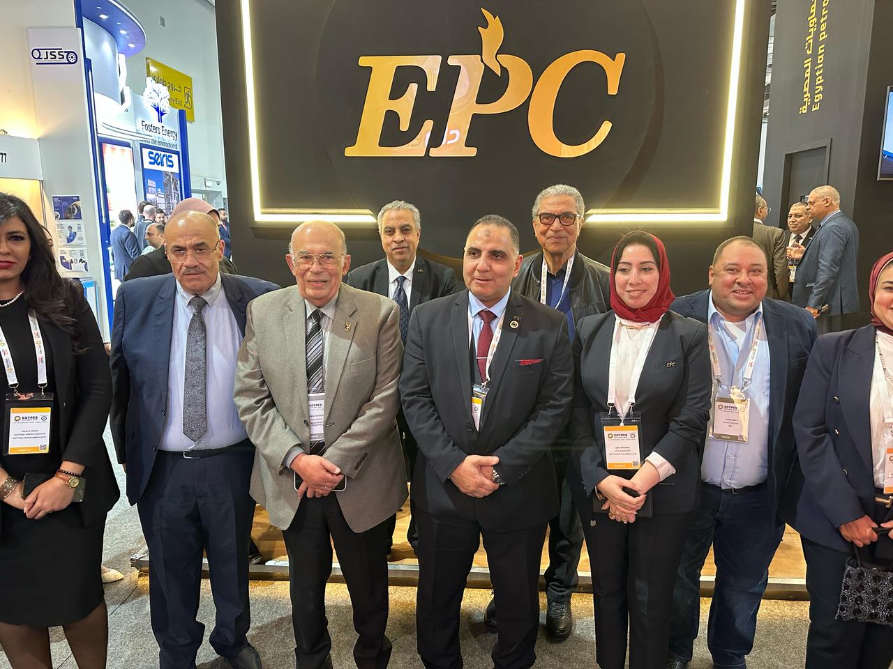 جناح مميز لشركة البتروكيماويات المصرية خلال فعاليات معرض إيجبس 2025